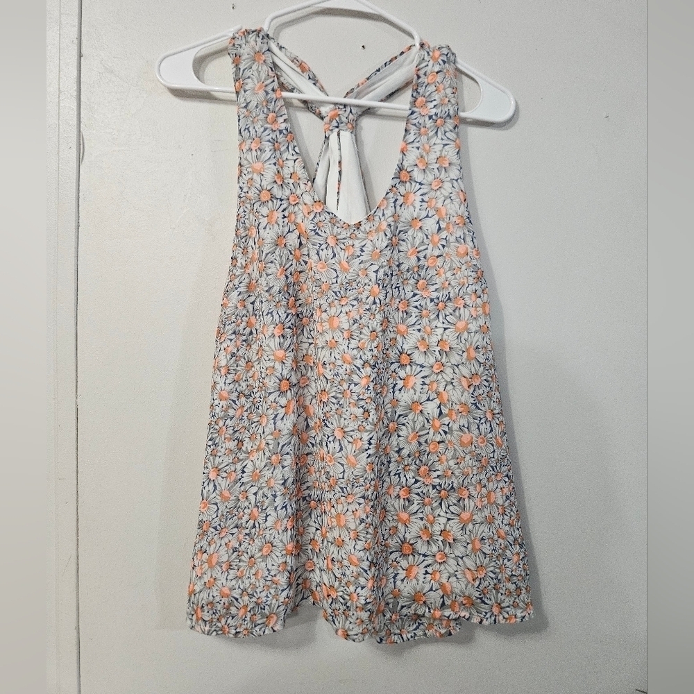 Entro Flower Tank Top With Lining!